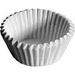 Košíčky na muffiny nepromastitelné Bílé 5 x 3 cm (100 ks) - dortis