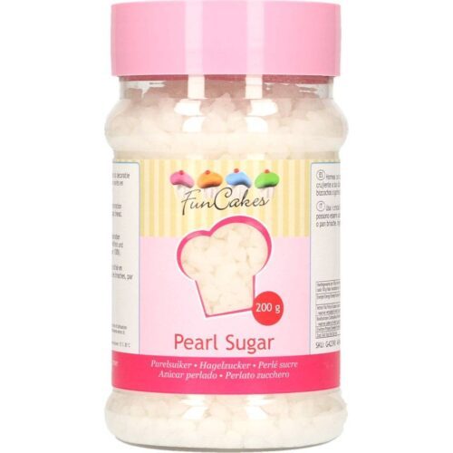 Dekorační perlový cukr 200g 4 - 6 mm - FunCakes