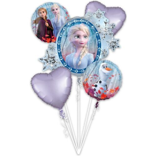 Fóliové balónky sada 5ks Frozen 2 - Amscan