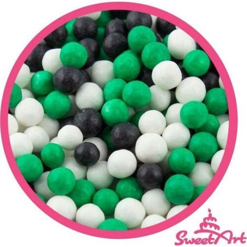 SweetArt cukrové perly Football mix 7 mm (80 g) - dortis