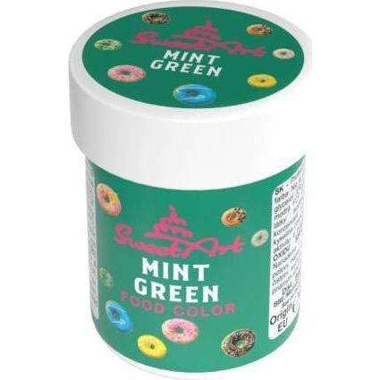 SweetArt gelová barva Mint Green (30 g) - dortis