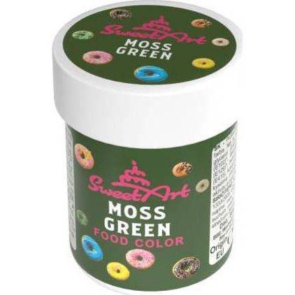 SweetArt gelová barva Moss Green (30 g) - dortis