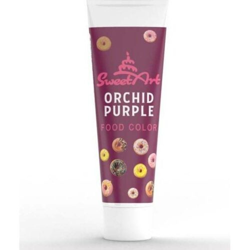 SweetArt gelová barva tuba Orchid Purple (30 g) - dortis