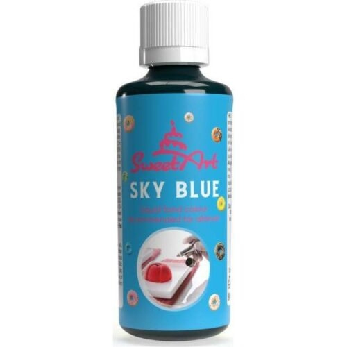 SweetArt airbrush barva tekutá Sky Blue (90 ml)