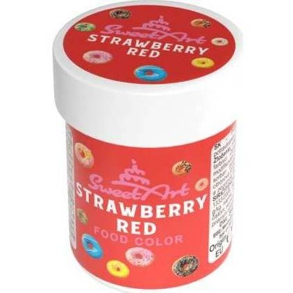 SweetArt gelová barva Strawberry Red (30 g)