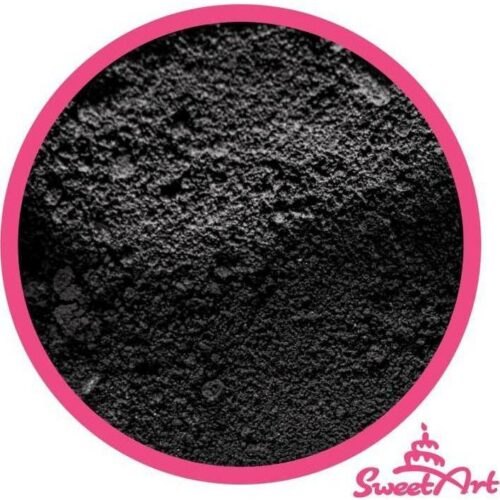 SweetArt jedlá prachová barva Black černá (2 g)