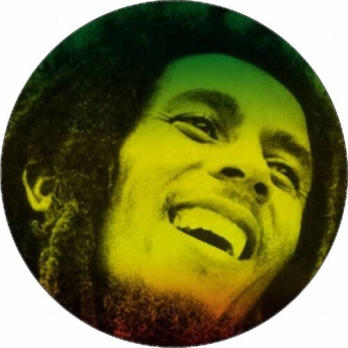 Jedlý papír Bob Marley usmívající se 19