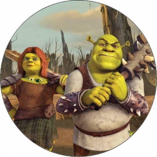 Jedlý papír Shrek a Fiona 19