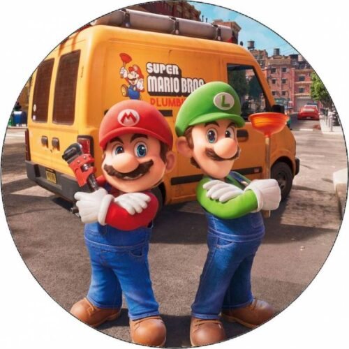 Jedlý papír Super Mario a Luigi 19