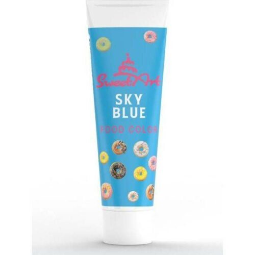 SweetArt gelová barva tuba Sky Blue (30 g) - dortis