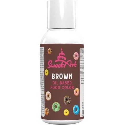 SweetArt olejová barva Brown (70 g)