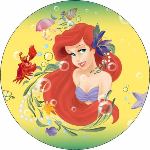 Jedlý papír Ariel s květinou ve vlasech 19