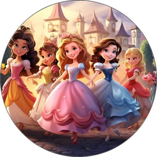 Jedlý papír Disney princezny 19