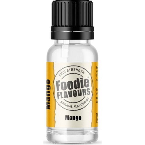 Přírodní koncentrované aroma 15ml mango - Foodie Flavours